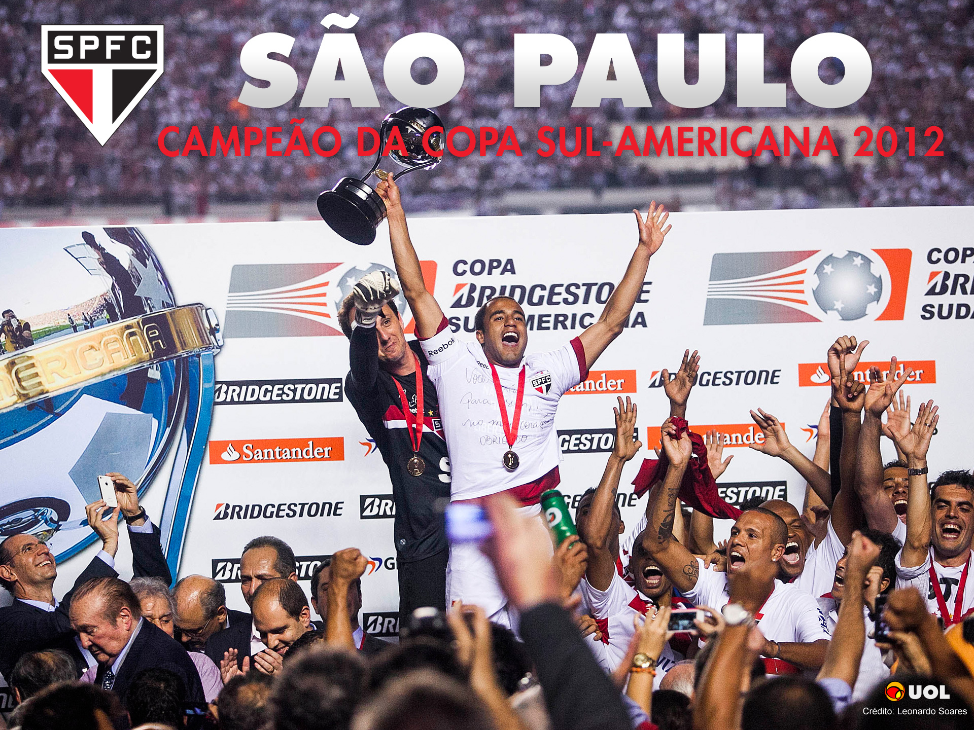 São Paulo é campeão da Copa Sul-Americana de 2012 - Pôsteres - UOL Esporte